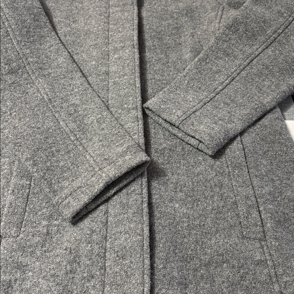 L.L. Bean Gray Bellandi Italian Wool Women's Coat - Picture 5 of 14